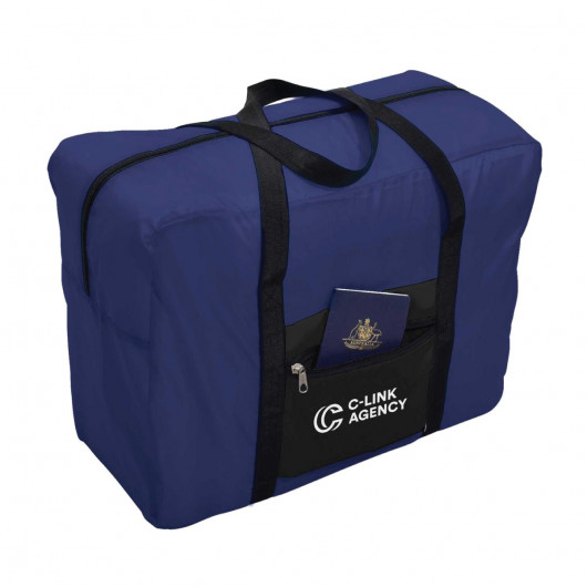 Navy Folded Saver Travel Bags
